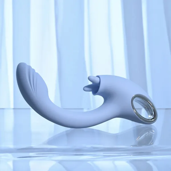 Dvigubos Stimuliacijos Vibratorius Evolved Playboy Mėlyna