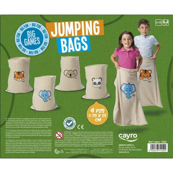 Taitopeli Cayro Jumping bags 4 Kappaletta