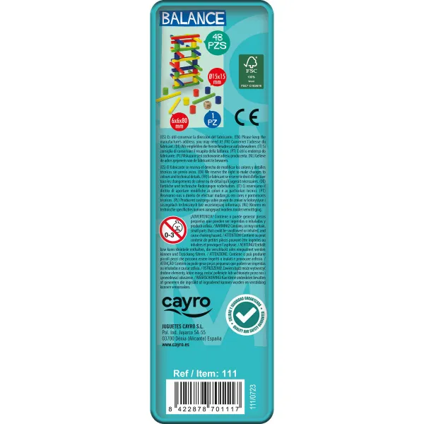 Prasmju Spēle Cayro Balance 48 Daudzums