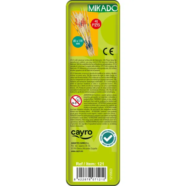 Lautapeli Cayro Mikado 41 Kappaletta