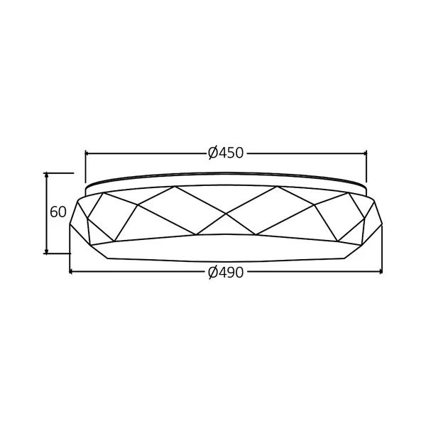 BRY-JADE-SRC-RND-36W-RMT-IP20-CEILING FIXTURE