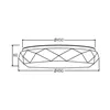 BRY-JADE-SRC-RND-36W-RMT-IP20-CEILING FIXTURE