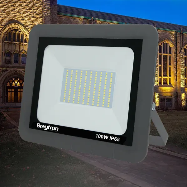 BRY-FLOOD-SD-100W-GRY-3000K-IP65-LED FLOODLIGHT