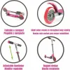 Scooter Moltó Pink Metal Plastic 72-77 cm
