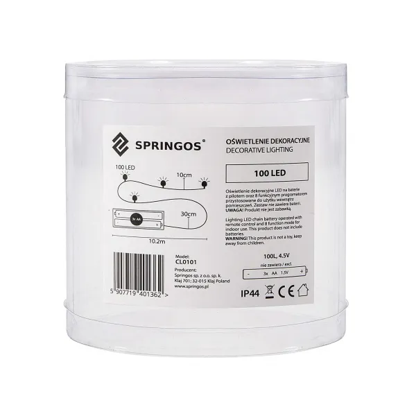 Jõulutuled Springos CL0101 9,9 m