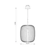 BRY-W007R-1H-1xE27-BEJ-PENDANT LIGHT