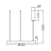 BRY-BELLA-SLP-PD-RND-GLD-46W-3IN1-IP20-CEILING FIX