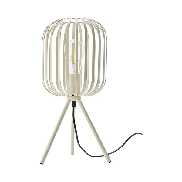 BRY-W007T-1H-1xE27-BEJ-TABLE LAMP