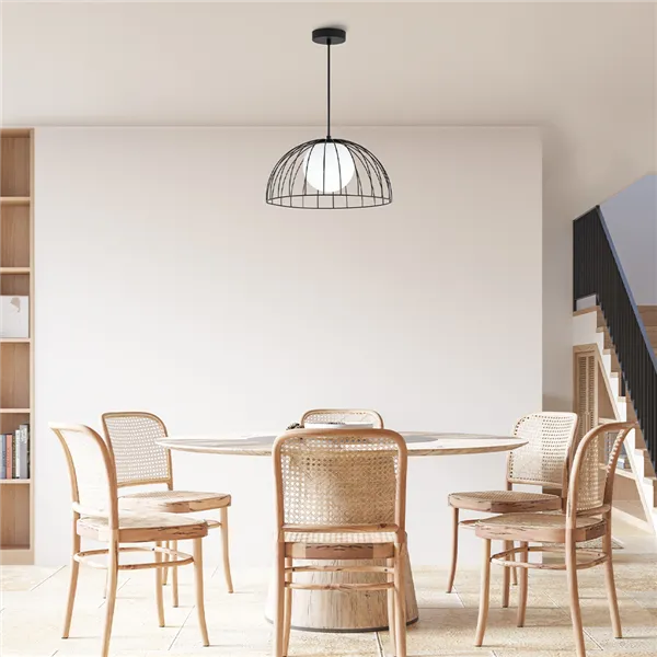 BRY-W004R-1H-1xE27-BLC-PENDANT LIGHT