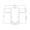 BRY-TR01-1M-48VDC-BLC-MAG.RAIL