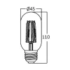 BRY-ADVANCE-4W-E27-T45-CLR-2700K-LED BULB