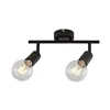 BRY-G003C-2H-2xE27-BLC-CEILING LIGHT