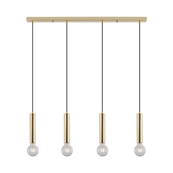 BRY-G005S-4H-4xE27-GLD-PENDANT LIGHT