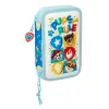 Kahekordne Pliiatsikarp The Paw Patrol Pups rule Sinine 12.5 x 19.5 x 4 cm 28 Tükid, osad