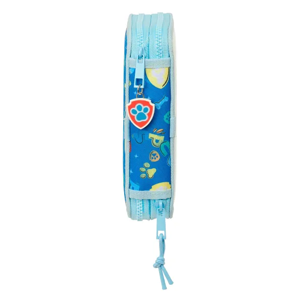 Dvigubo pieštuko dėklas The Paw Patrol Pups rule Mėlyna 12.5 x 19.5 x 4 cm 28 Dalys