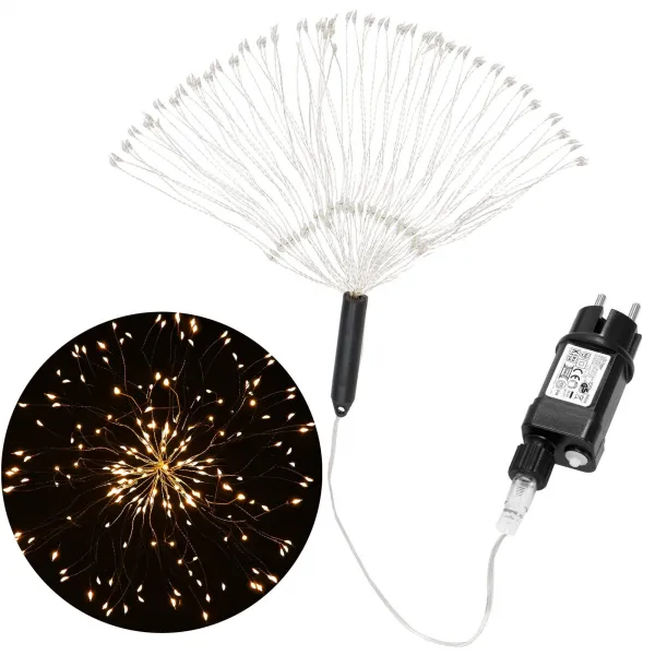 Christmas tree lights exploding star Springos CL0117