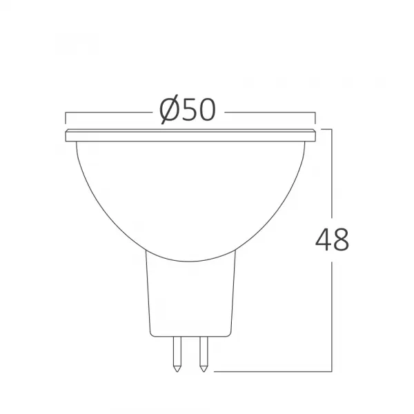 BRY-ADVANCE-5W-GU5.3-110D-2700K-LED BULB