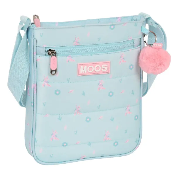 Сумка на плечо Moos Garden 21 x 25 x 4.5 cm бирюзовый