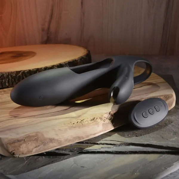 Divkārši Stimulējošs Vibrators Evolved Zero Tolerance black