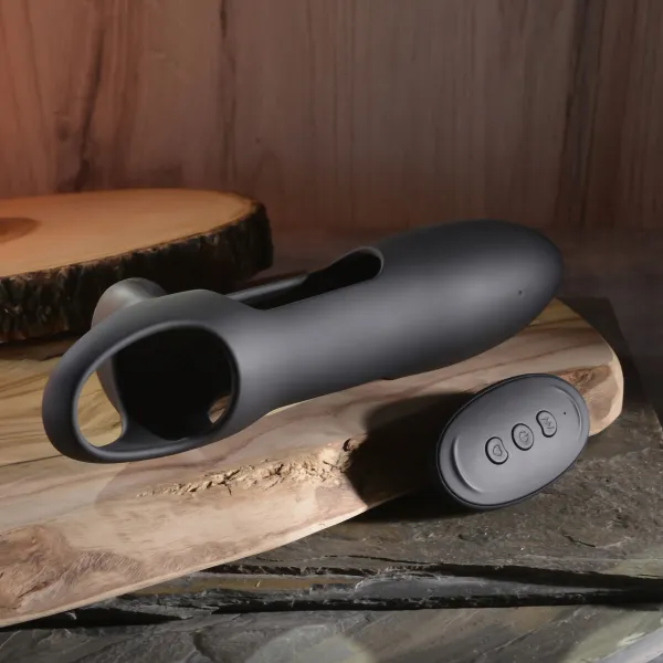 Divkārši Stimulējošs Vibrators Evolved Zero Tolerance black