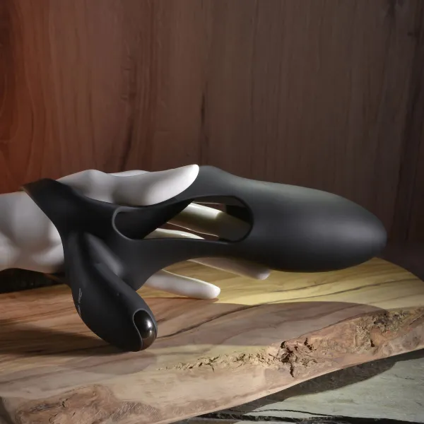 Divkārši Stimulējošs Vibrators Evolved Zero Tolerance black