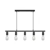 BRY-G006S-5H-5xE27-BLC-PENDANT LIGHT