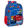 Koululaukku Cars Race ready Sininen 33 x 42 x 14 cm