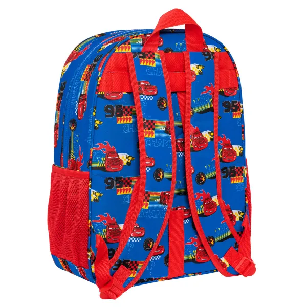 Школьный рюкзак Cars Race ready Синий 33 x 42 x 14 cm