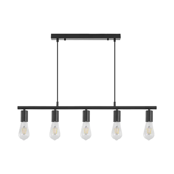 BRY-G006S-5H-5xE27-BLC-PENDANT LIGHT