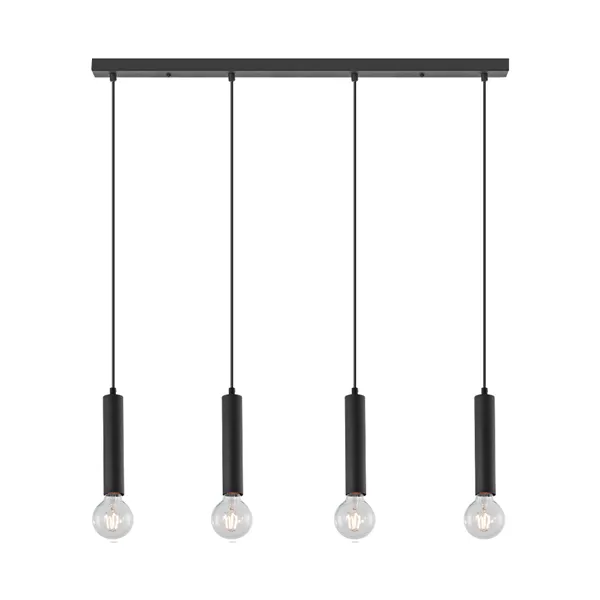 BRY-G005S-4H-4xE27-BLC-PENDANT LIGHT