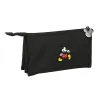 Trīsvietīgs futrālis Mickey Mouse Clubhouse Premium Melns 22 x 12 x 3 cm