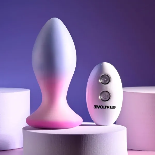 Anal plug Evolved Multicolour (8,9 cm)
