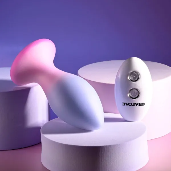 Anal plug Evolved Multicolour (8,9 cm)