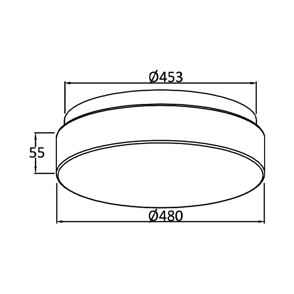 BRY-JADE-SR-RND-36W-3IN1-IP20-CEILING FIXTURE