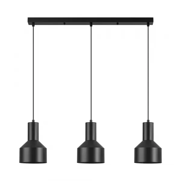 BRY-P001S-3H-3xE27-BLC-PENDANT LIGHT