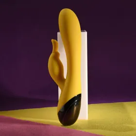 Divkārši Stimulējošs Vibrators Evolved Selopa Yellow