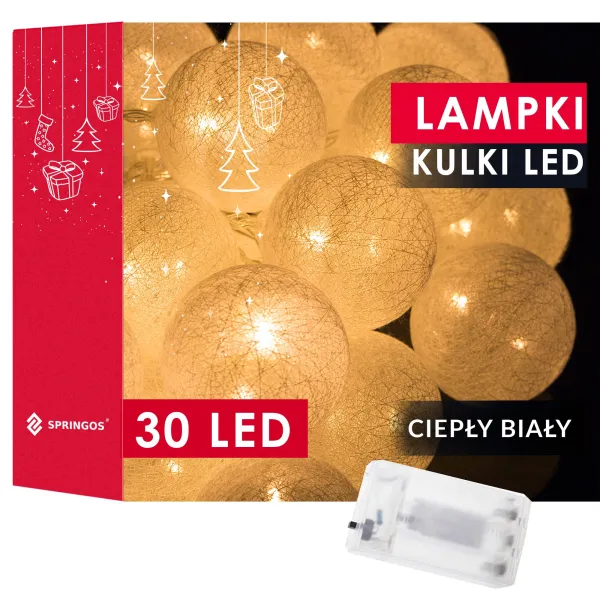 Рождественские гирлянды Springos CL0049 30 LED