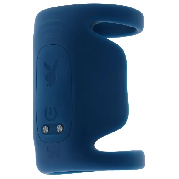 Vibrating Ring Evolved Playboy Blue