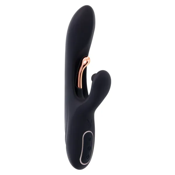 Dual Stimulation Vibe- vibraattori Evolved Playboy Musta