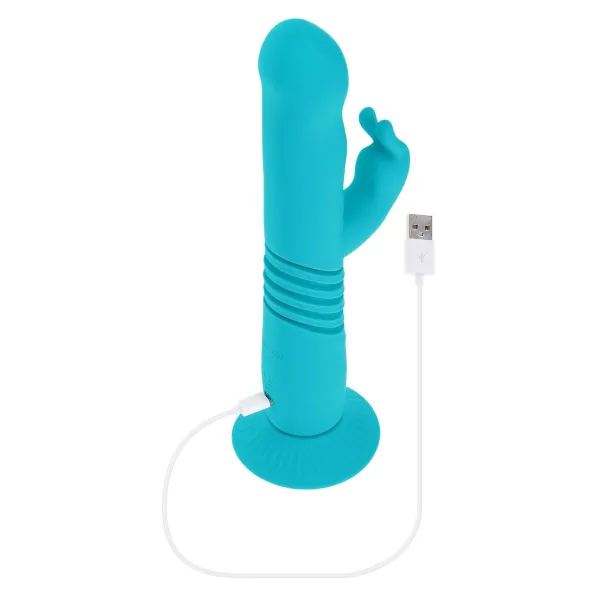 Divkārši Stimulējošs Vibrators Evolved Zaļš