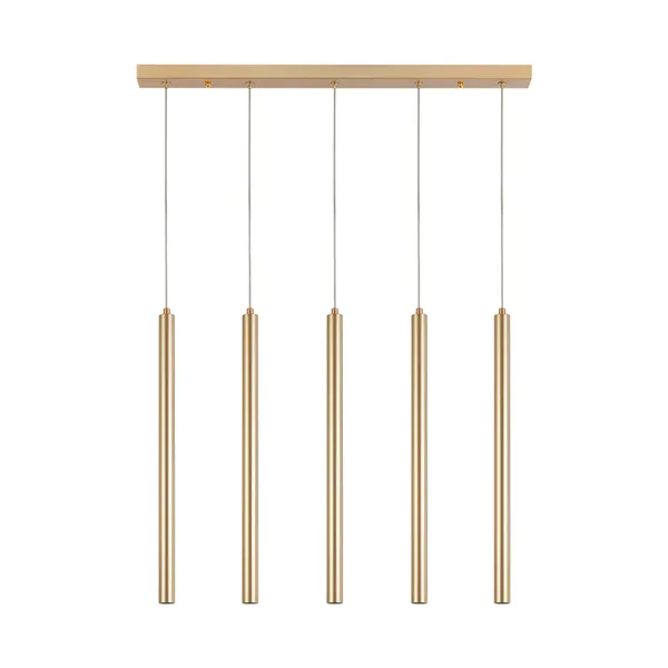 BRY-G007S-5H-5xG9-GLD-PENDANT LIGHT