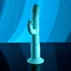 Divkārši Stimulējošs Vibrators Evolved Zaļš