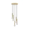 BRY-G005R-5H-5xE27-GLD-PENDANT LIGHT