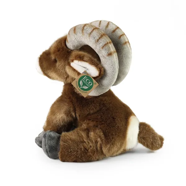 Rappa - Plush realistic plush toy Bighorn Sheep Goat sitting 28 cm Eco-Friendly