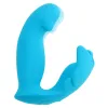 Divkārši Stimulējošs Vibrators Evolved Zils