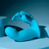 Divkārši Stimulējošs Vibrators Evolved Zils