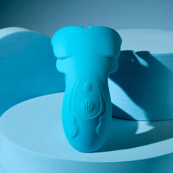 Divkārši Stimulējošs Vibrators Evolved Zils