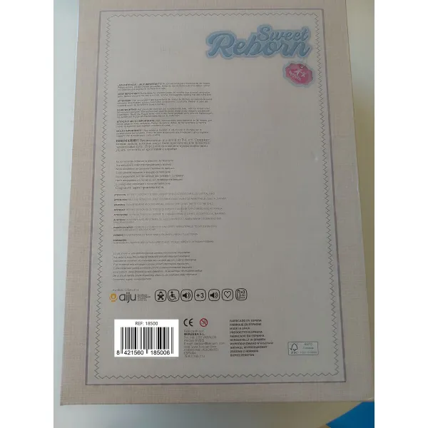 Reborn-nuket Berjuan 18500-24 50 cm