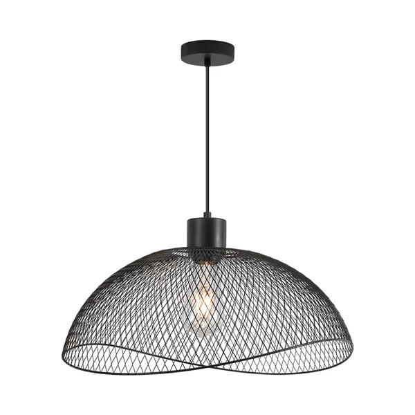 BRY-W006R-1H-1xE27-BLC-PENDANT LIGHT