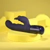 Divkārši Stimulējošs Vibrators Evolved Melns